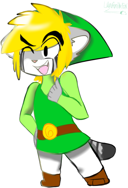 Pallas's Cat Toon Link By Laurenthefox - Cartoon (453x674)
