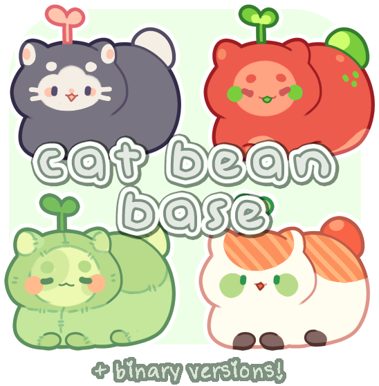 P2u Cat Bean Base - Dino Bases P2u (548x558)