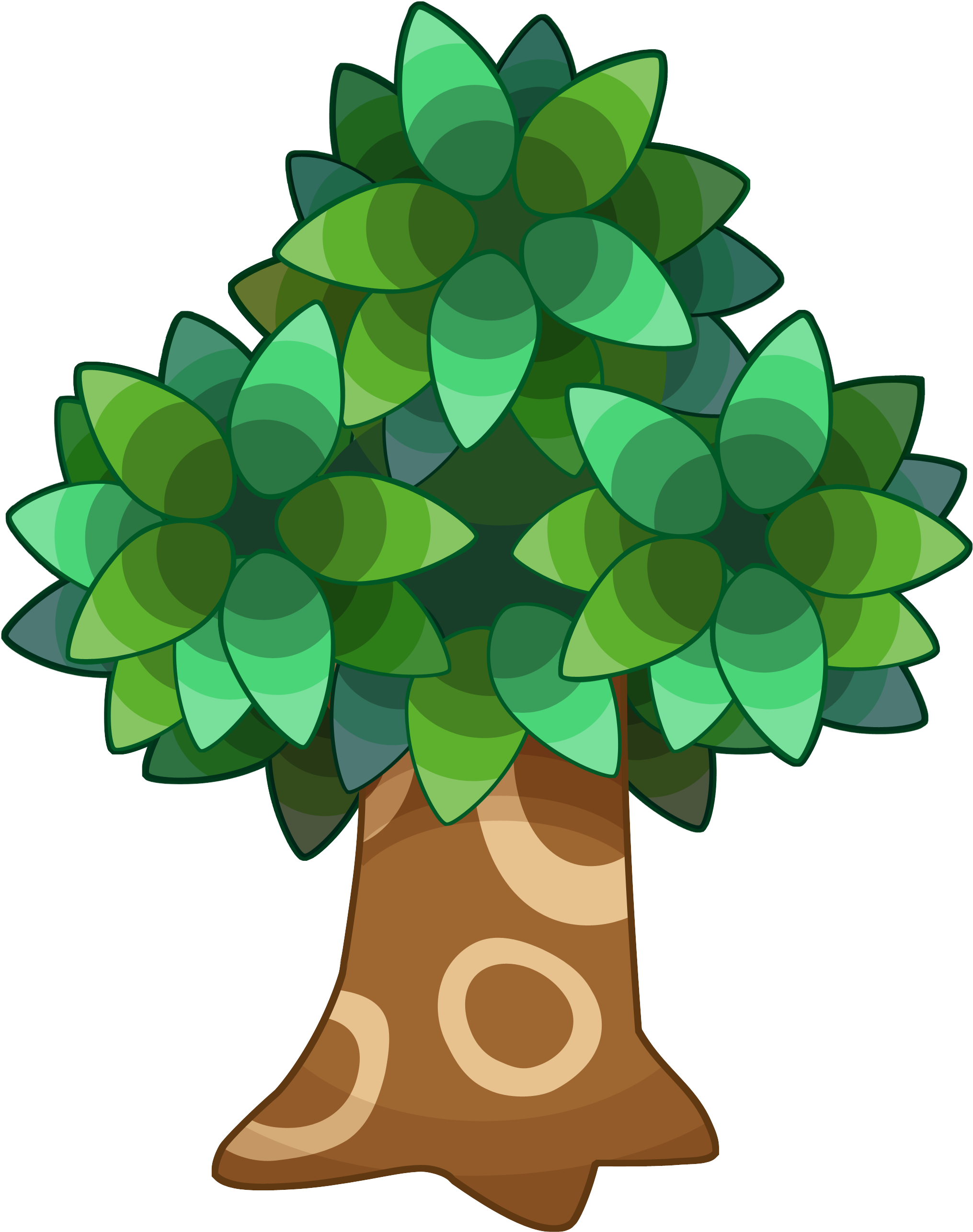 Tree Vector By Llimus - Illustration (2700x2700)