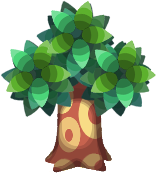 Animal Crossing Tree By Mucrush - Noonvale (500x500)