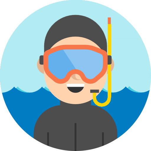 Island Day Trips - Scuba Diving Gear Clipart (512x512)