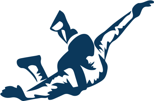 As Part Of The Erigeoya Aerial Adventure Zone, Sky - Wall Decal Sticker Bedroom Jumping Down Sky Diving (500x500)