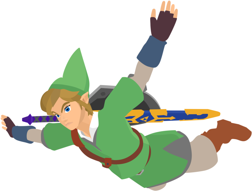 Legend Of Zelda Skyward Sword - Skyward Sword Vector (1024x781)