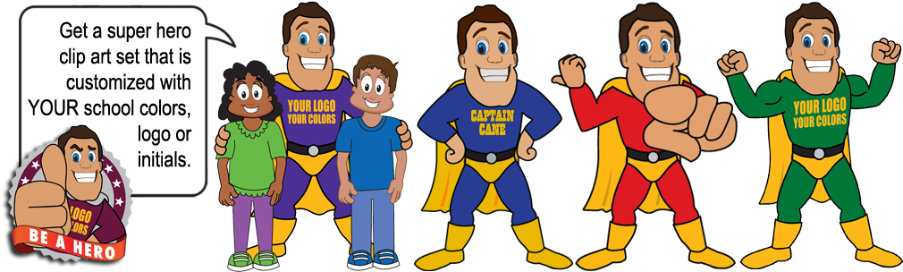 If You Use A Super Hero In Any Of Your School's Themes, - Royalty-free (1024x315)