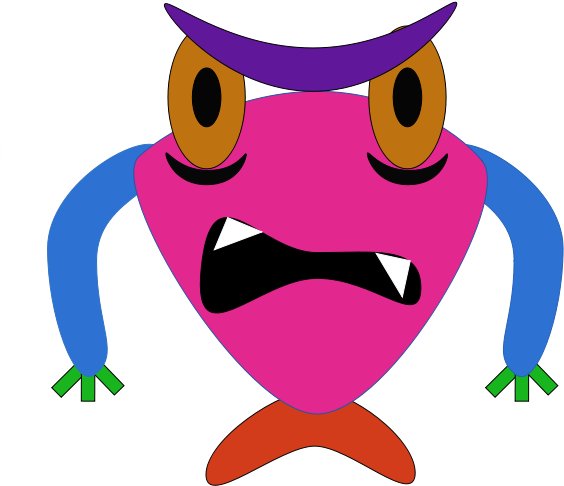 Free Mr Monster - Cartoon (800x600)