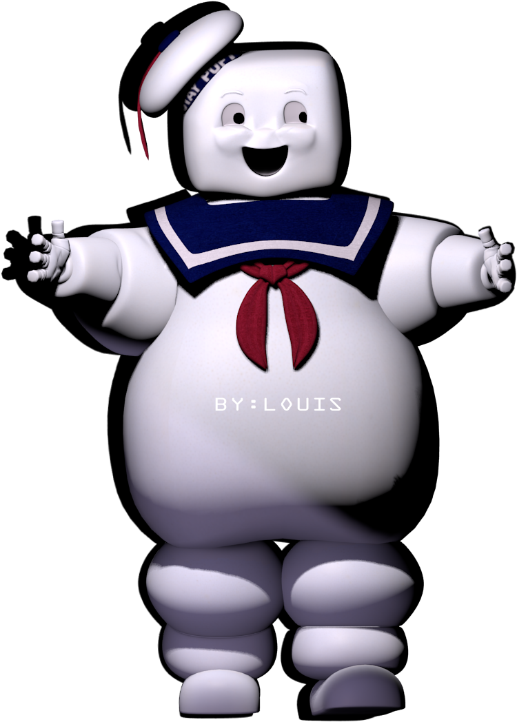 Marshmallowman - - Stay Puft Marshmallow Man Sprites (996x1080)