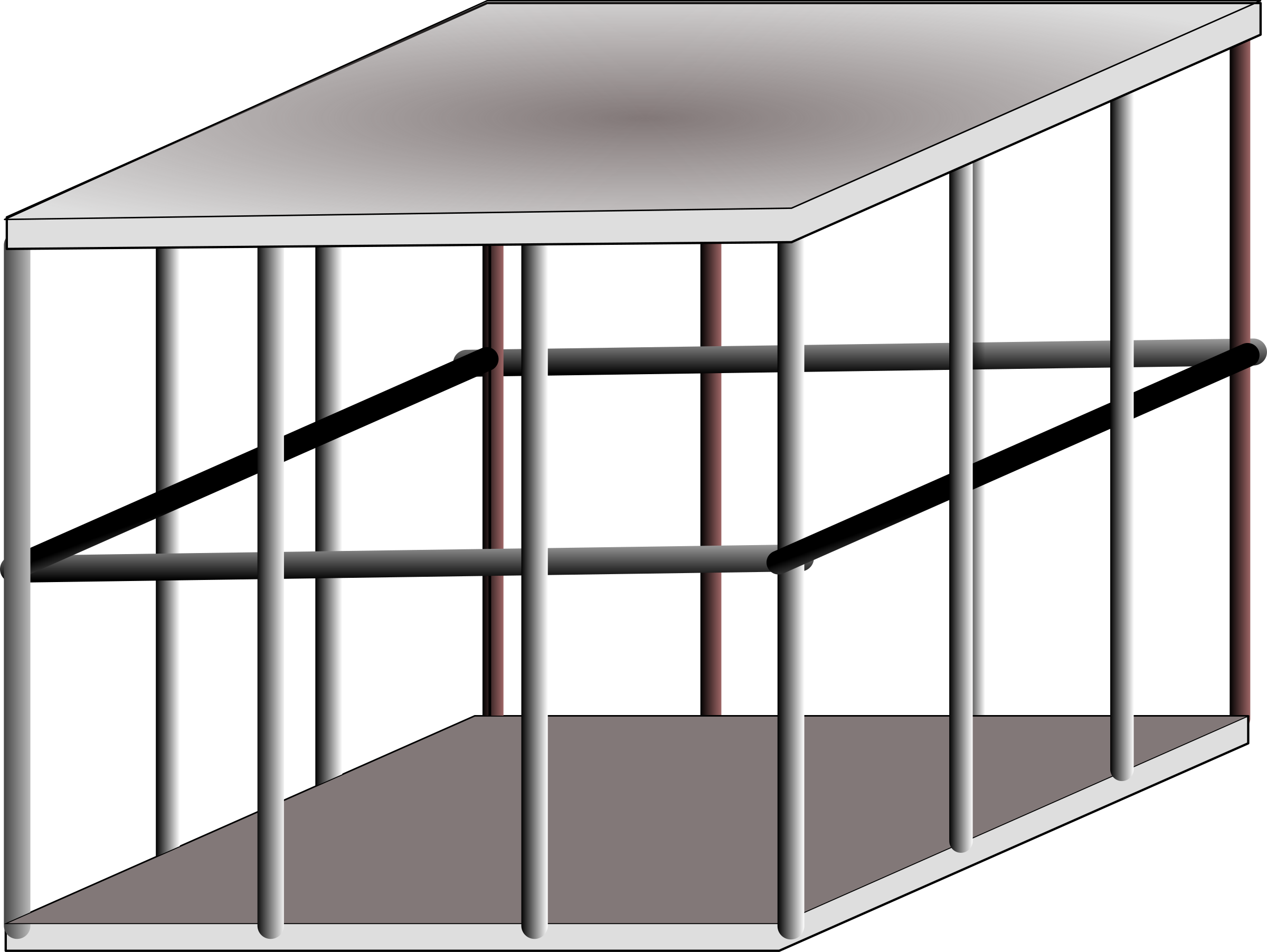 Cage Clipart Cartoon - Cage Clipart (2400x1804)