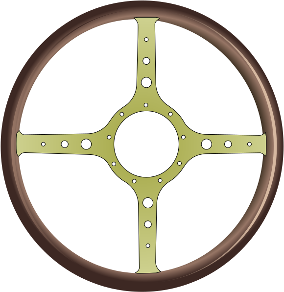 Classic Sport-type Steering Wheel - Honda Cb125 (600x600)