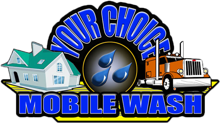 Your Choice Mobile Wash - Mobile Pressure Washing Logo (753x427)