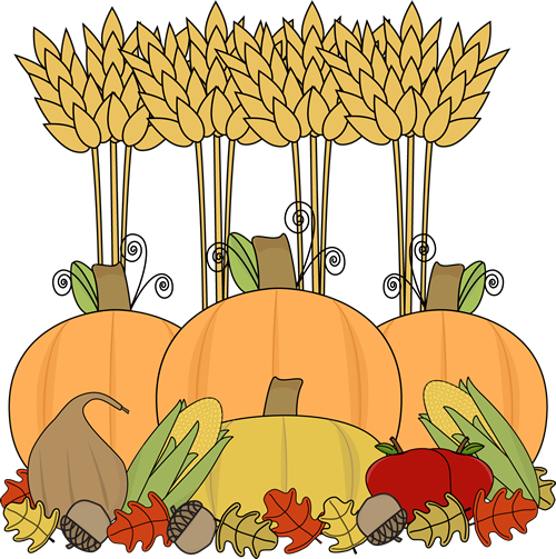 Free Harvest Clipart - Harvest Clipart (500x503)