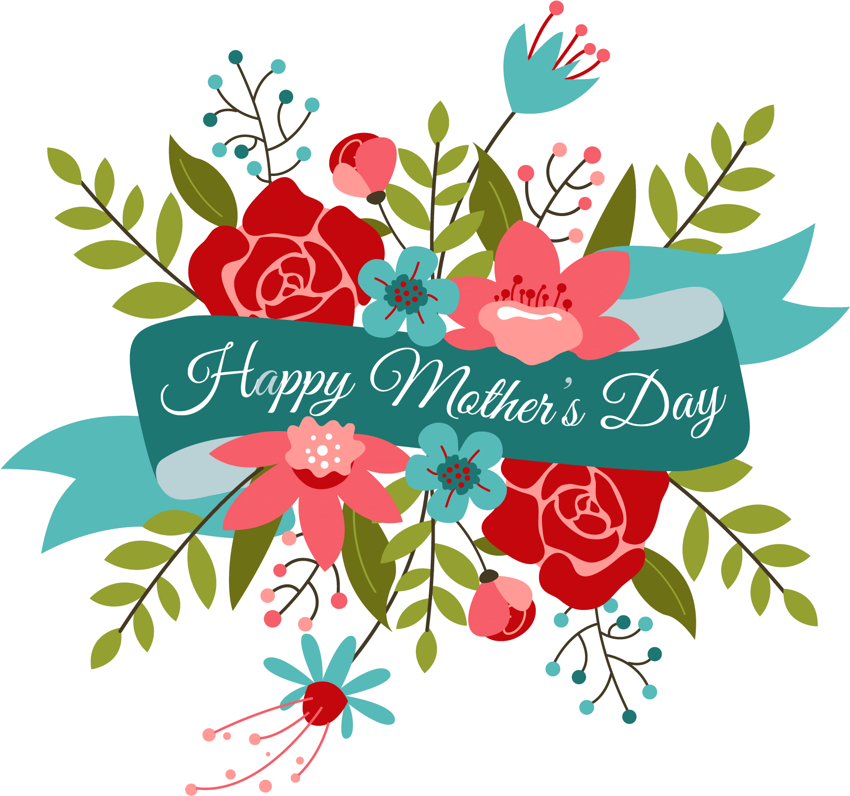 Happy Mothers Day Bouquet - Happy Mothers Day Flowers (1800x1800)