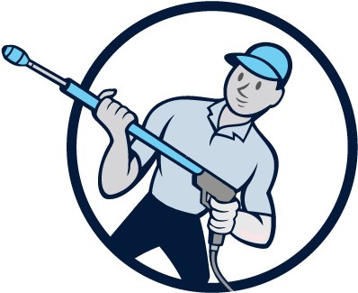 Homes That Are Close To Water Is More Likely To Attract - Pressure Washer Cartoon Man (428x436)
