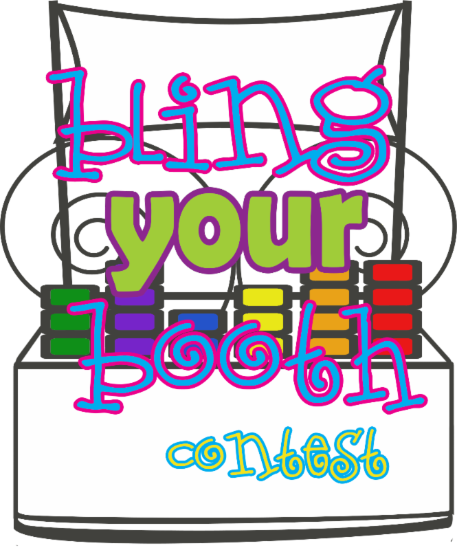 You Can "bling" Your Booth Celebrating The Theme, "girl - You Can "bling" Your Booth Celebrating The Theme, "girl (665x800)