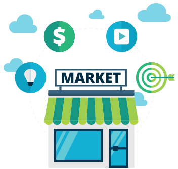 We Truly Understand Small Businesses - Business Market Clipart (500x333)