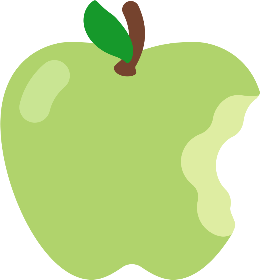File - Fxemoji U1f34f - Svg - Green Apple Emoji (1024x1024)