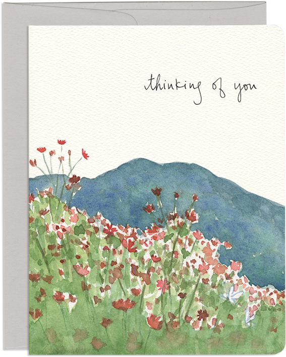 Cosmos Thinking Of You - Greeting Card (800x800)