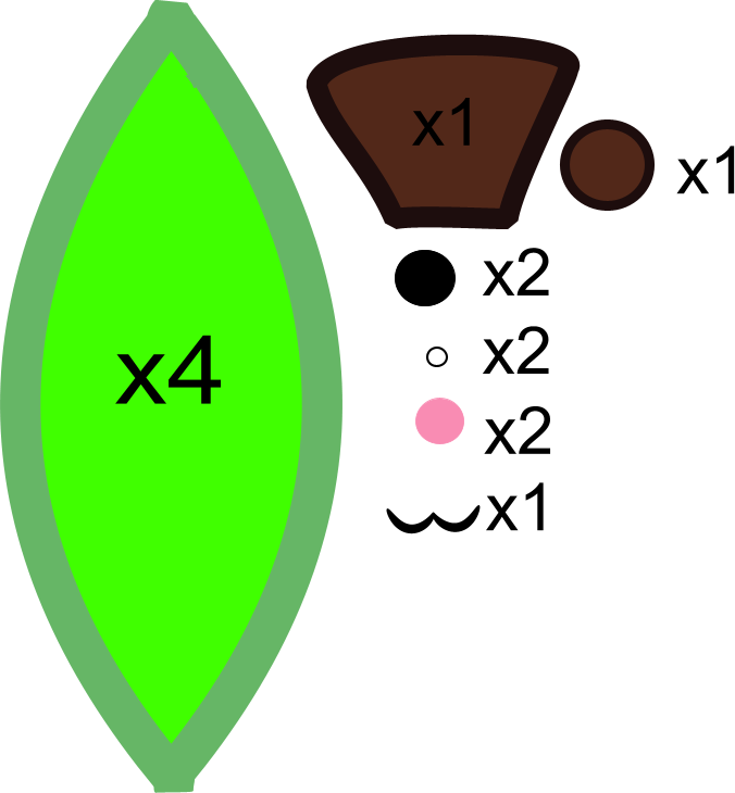 Apple Plush Pattern By Plushpatterns - Apple Plush Pattern (676x730)