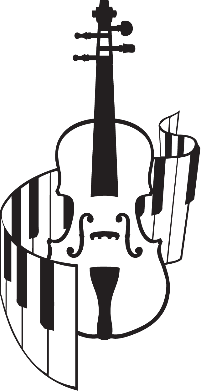 Piano & Violin - Violin And Piano Clip Art (642x1250)