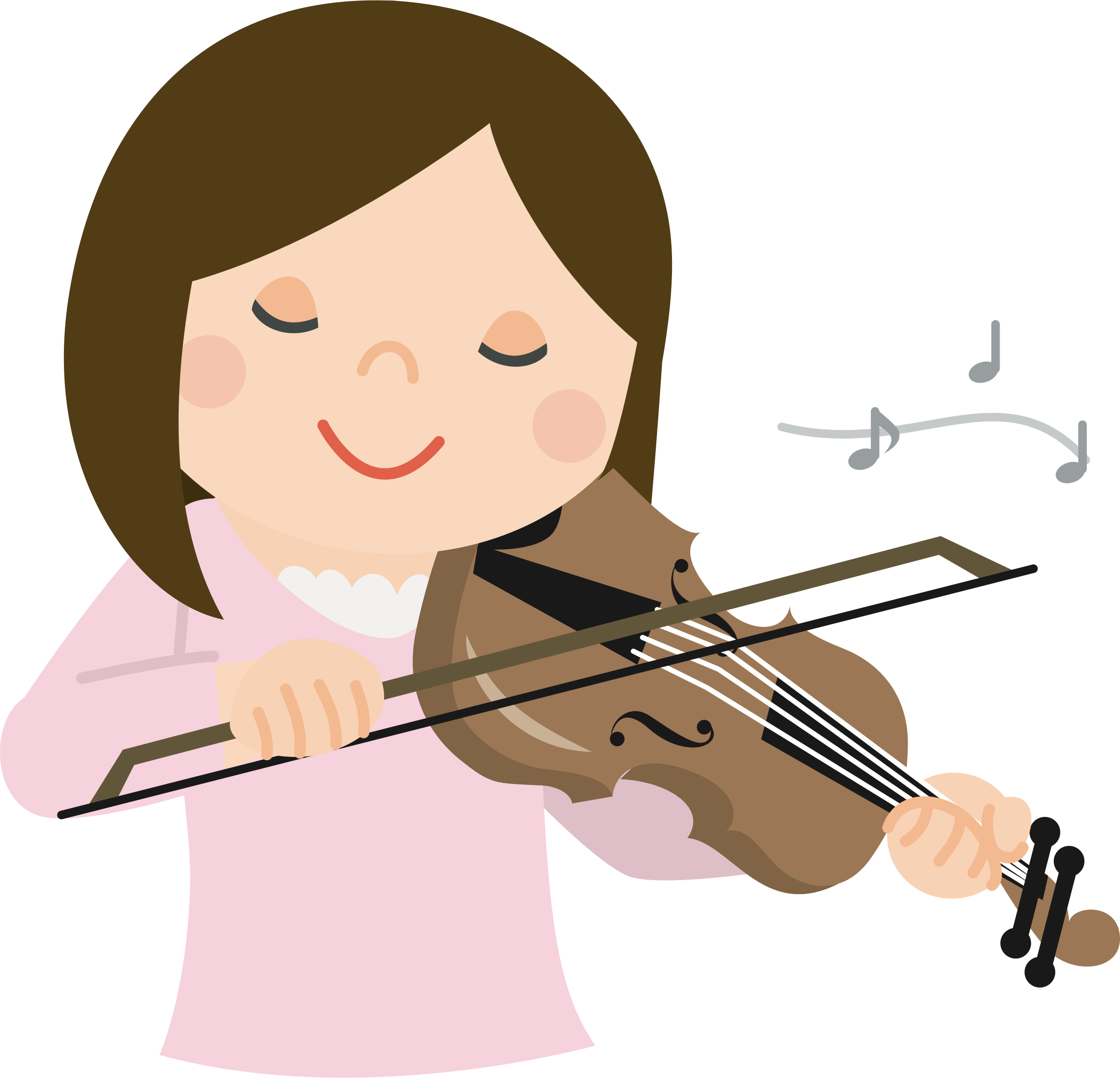 Big Image - String Instrument Clipart (2400x2310)