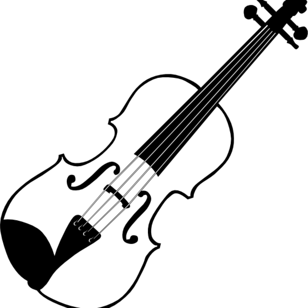Clipart Violin Black White Violin Clip Art At Clker - Violin Clip Art (1024x1024)