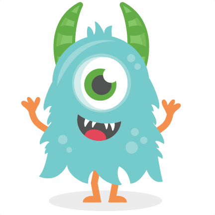 Blue Monster Png Hd - Cute Monster Clipart (432x432)