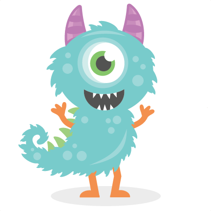 Monster With Tail Svg Cutting File Monster Svg Cut - Monster Svg Files (432x432)