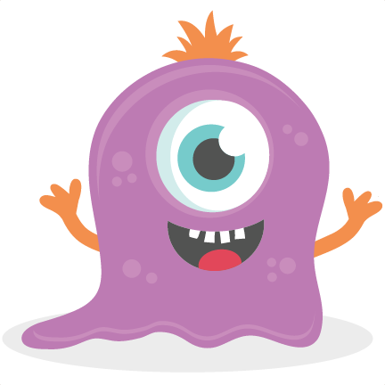 Slimy Monster Svg Cutting File Monster Svg Cut Files - Miss Kate Cuttables Monster (432x432)