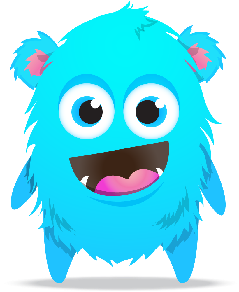 Classdojo Monster 21 - Class Dojo Blue Monsters (830x1000)