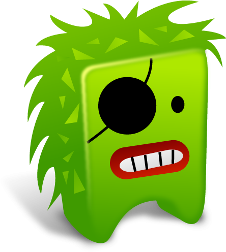 Green Eyes Clipart Monster Eye - Web Design (512x512)