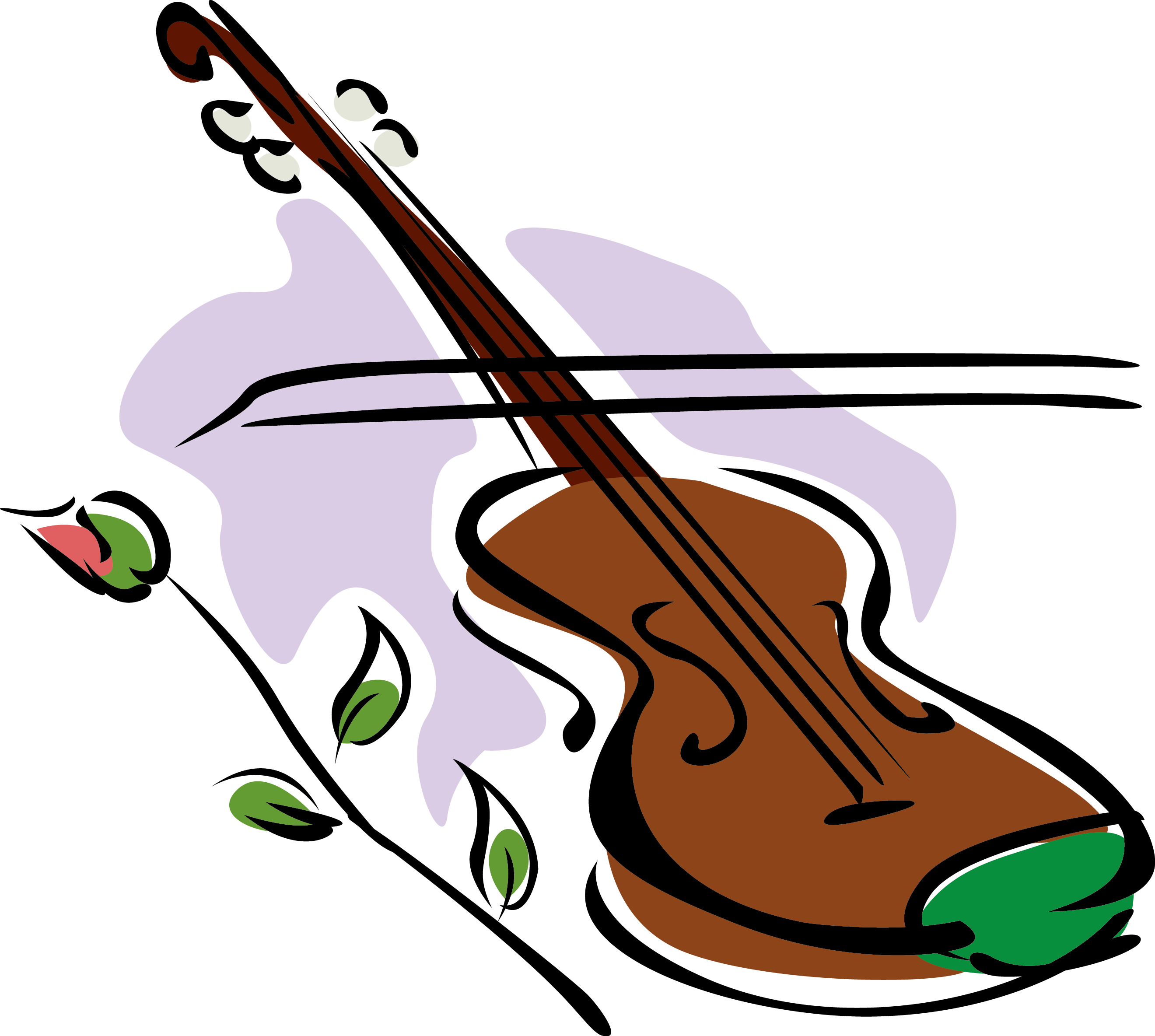 Violin Cello Drawing Music - Violin Cello Drawing Music (2640x2368)