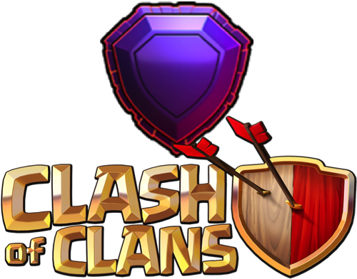 Clash Of Clans Clipart File - Clash Of Clan Logo (562x422)