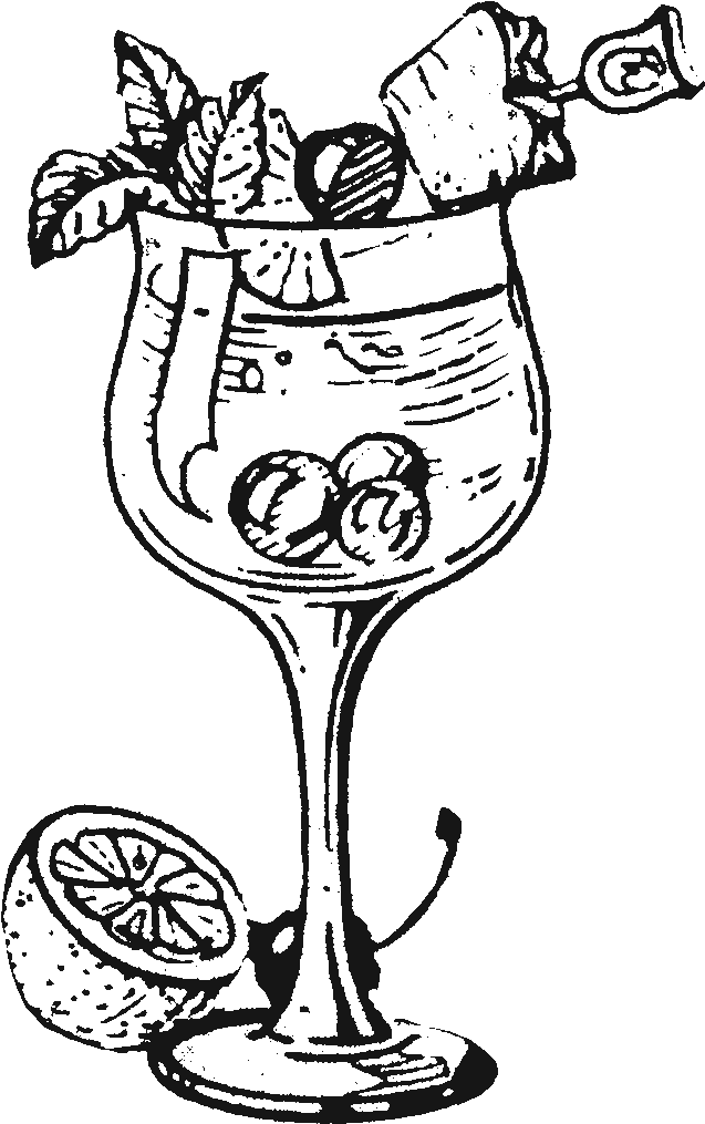 Maitai - Drinks Drawing Png (670x1043)