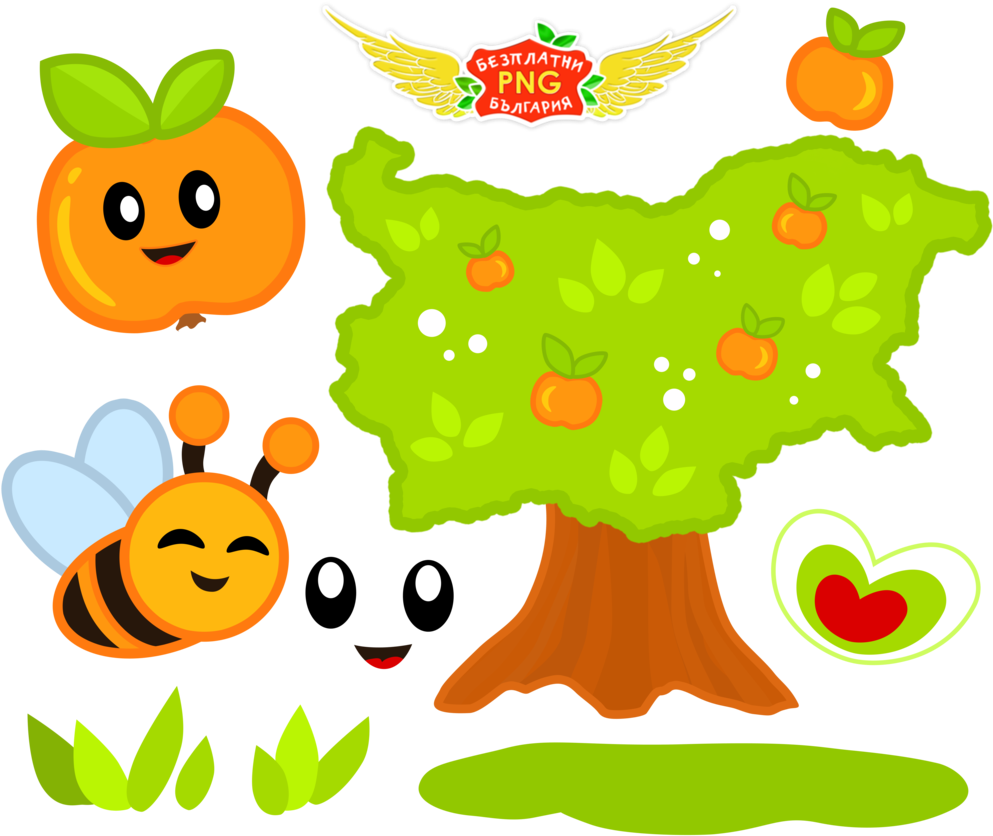 Bulgaria Free Png Tree Cartoon 1 By Golddawn On Deviantart - Tree Cartoon Png (1024x896)