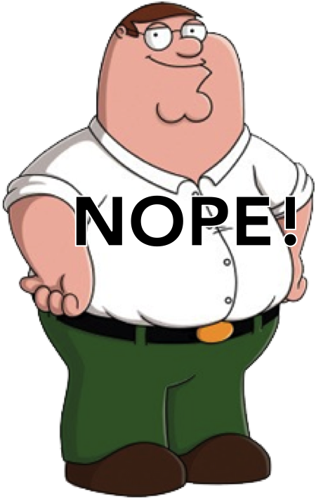 A Single Sentence Went Viral On Medium Time For An - Peter Griffin Family Guy (516x749)