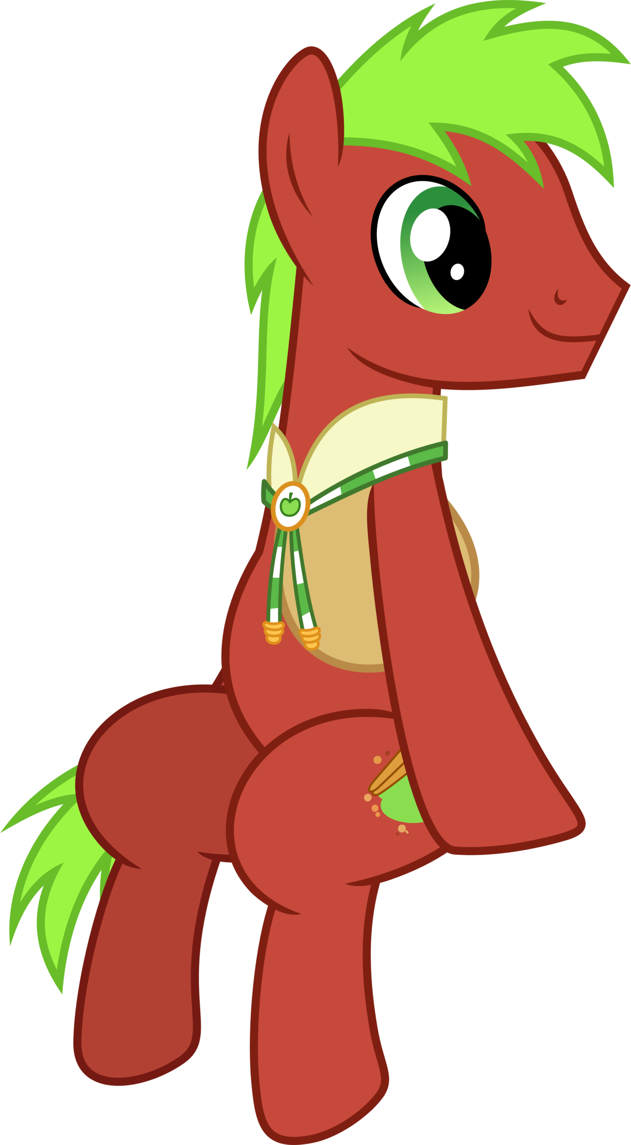 Image Apple Cinnamon Vector Png The My Little Pony - Mlp Apple Cinnamon Vector (1280x2323)