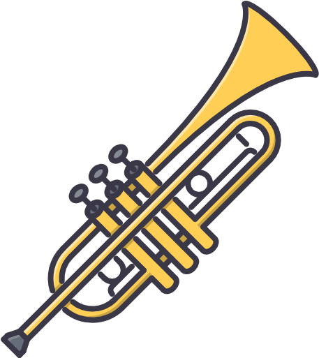 Student Performers - Trumpet Icon (512x512)