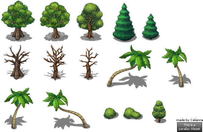 Tile-based Video Game Rpg Maker Vx Tree - Tree 2d Game (700x450)