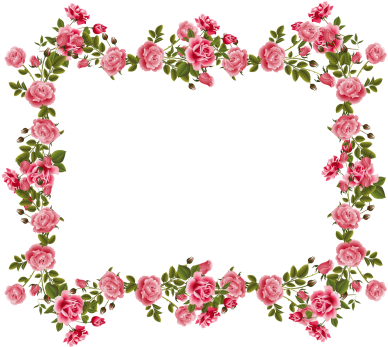 Flowers Borders Pictures Png Images - Flower Borders (400x361)