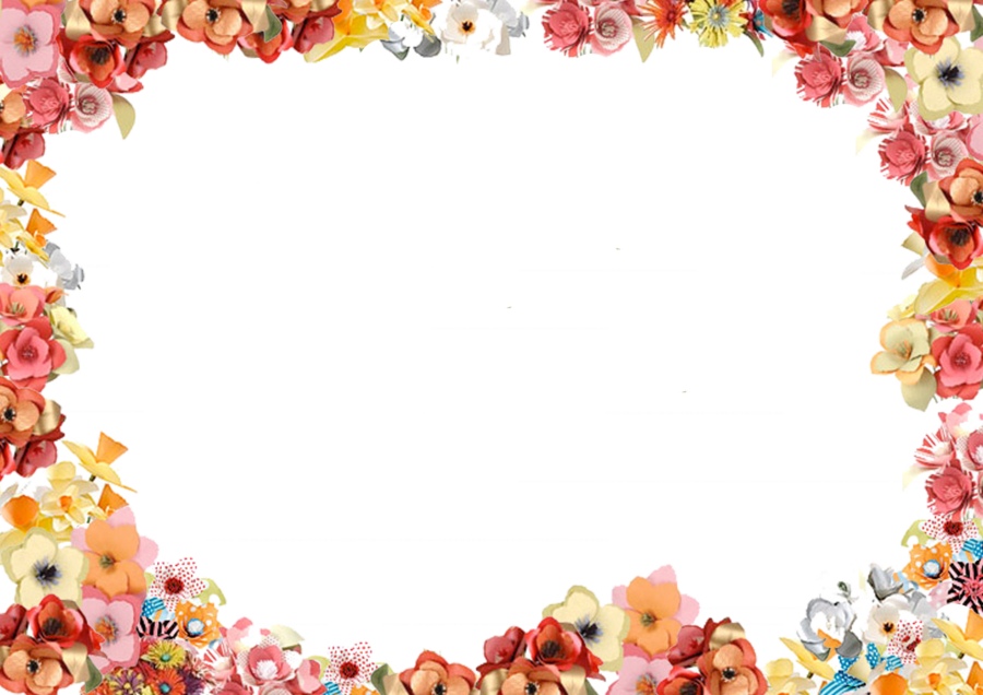 550 Floral Boarder 01 By Tigers-stock On Deviantart - Picture Frame (900x636)