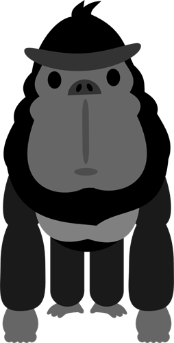 Chibi Gorilla - Chibi Gorilla (254x500)