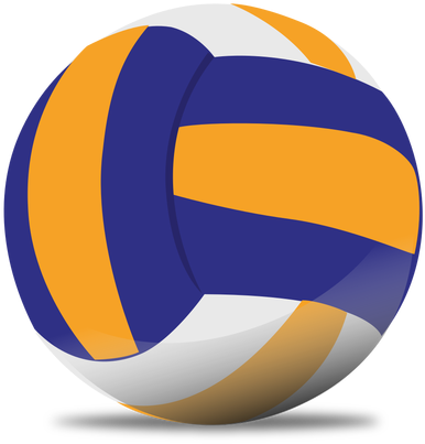 Volleyball Clipart Clear Background - Volleyball (512x512)