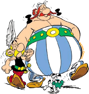 Tentatively Open To Other Mafia Players But We Find - Asterix E Obelix (379x413)