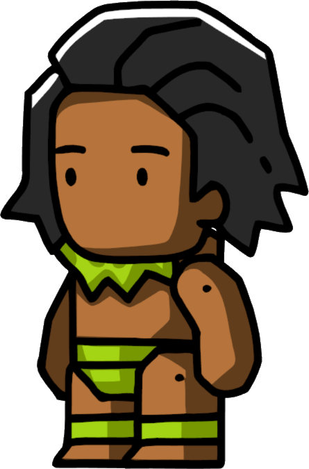 Cannibal Male - Scribblenauts All Monsters Name (445x675)