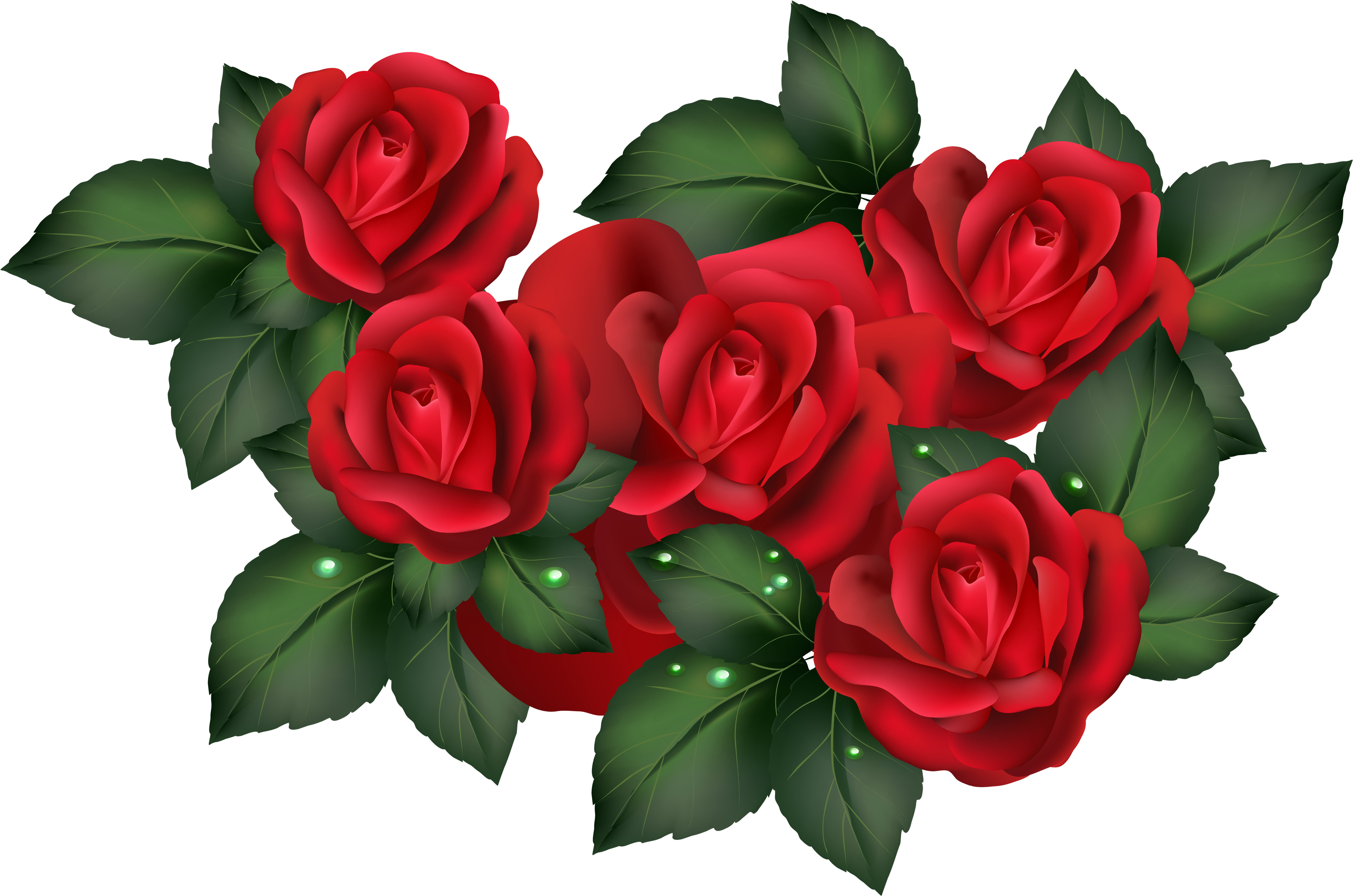 Trendy Inspiration Ideas Roses Clipart Transparent - Поздравления С Благовещением Открытки (5317x3652)