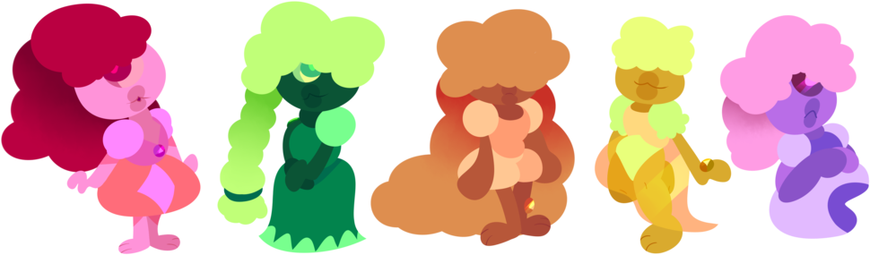 Sapphire Squad By Hostilemuppet - Cartoon (1024x302)