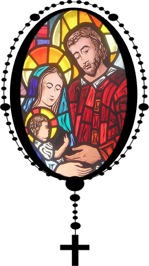 Our Mission - Rosary And Holy Family (299x534)