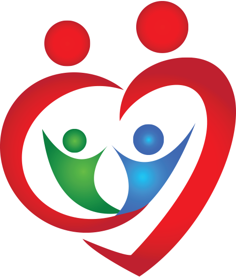 Graphic Of Heart With Two People Inside - Heart With Family Inside (480x563)