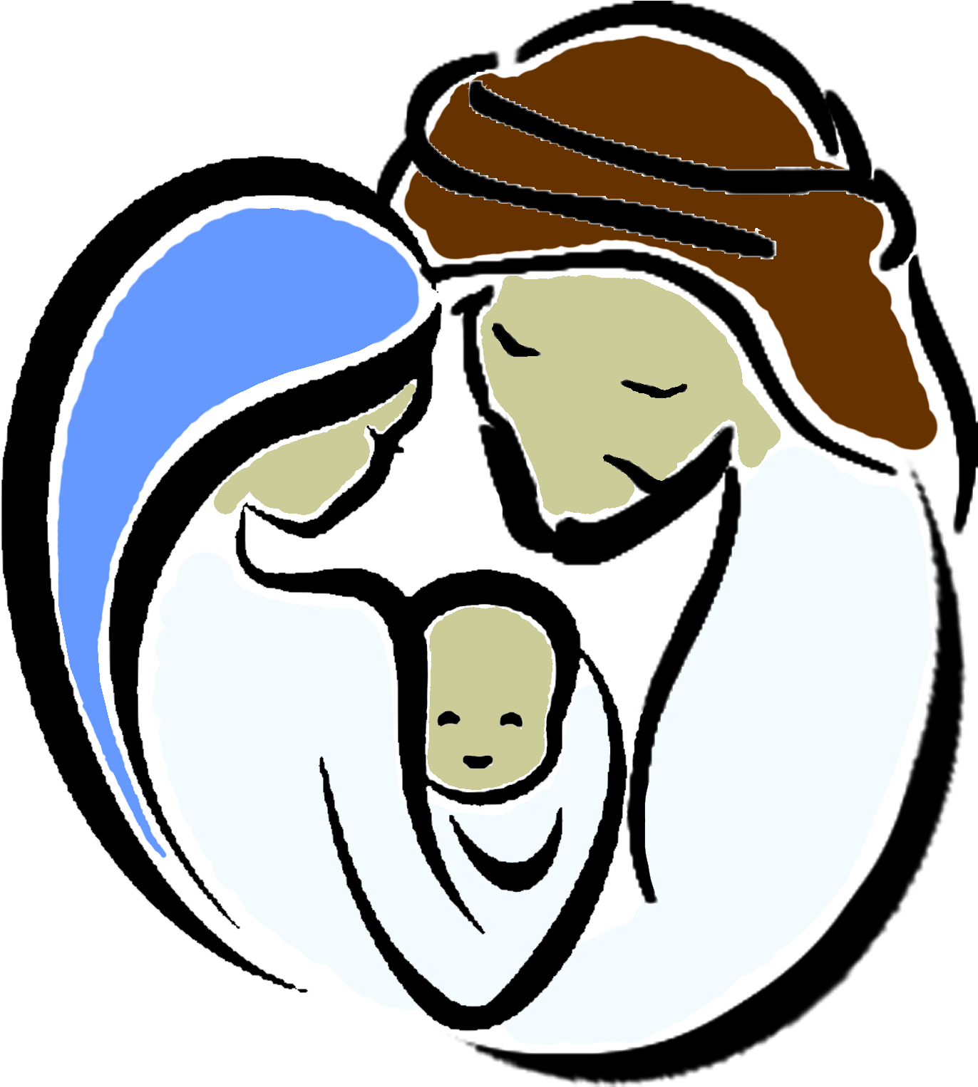 Holy Family Church, Chokkad - Siluetas De Mujer Con Bebe (1408x1599)