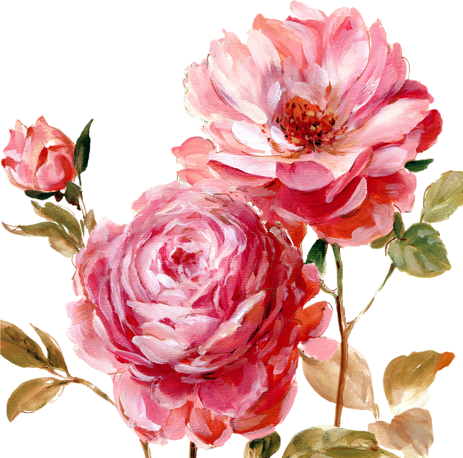 Çiçekler Png Clipart Lisa Audit - Flower Painting Png (1600x1600)