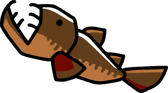 Monkfish - Scribblenauts Deep Sea Creature (570x318)
